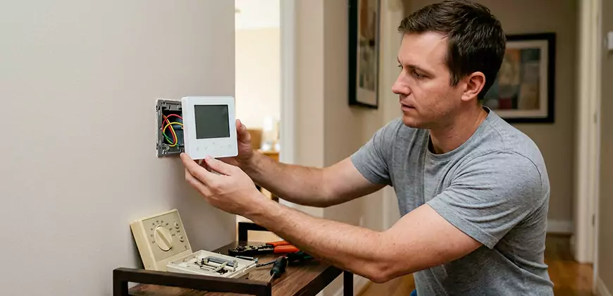 AC Control Panel Replacement in Dorchester