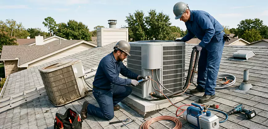 High-Efficiency Condenser Installation in Dorchester